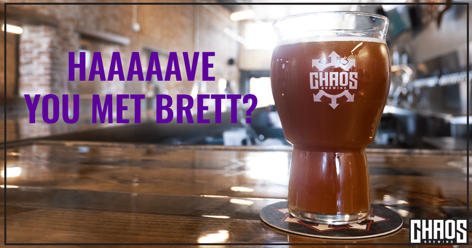 Our latest beer is a sour amber ale with brettanomyces yeast that gives it a fun