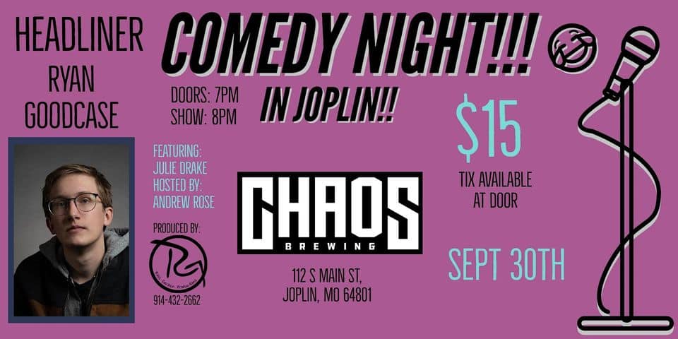 Make plans for the end of the month to get your laugh on.